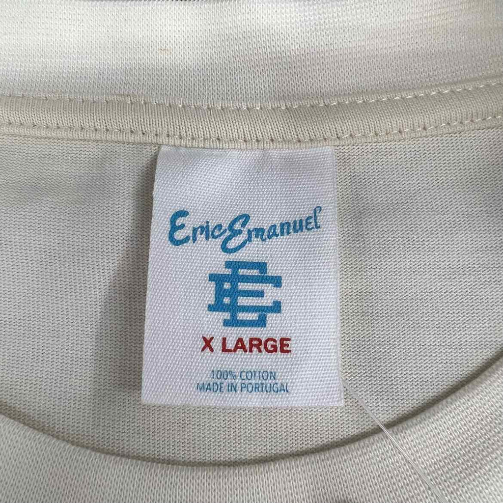 Eric Emanuel Long Sleeve "YANKEES WORLD SERIES" Cream New Size XL
