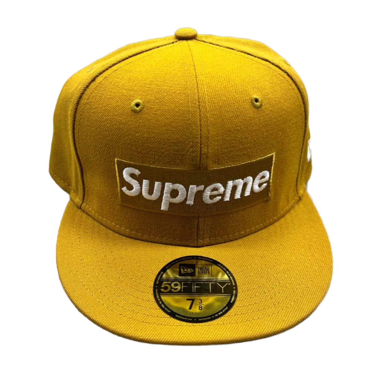 Supreme Fitted Hat &quot;NEW ERA&quot; New Wheat Size 7 3/8
