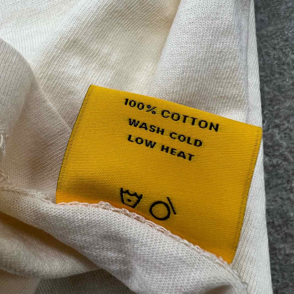 Gallery DEPT. T-Shirt "POCKET LOGO" Cream New Size S