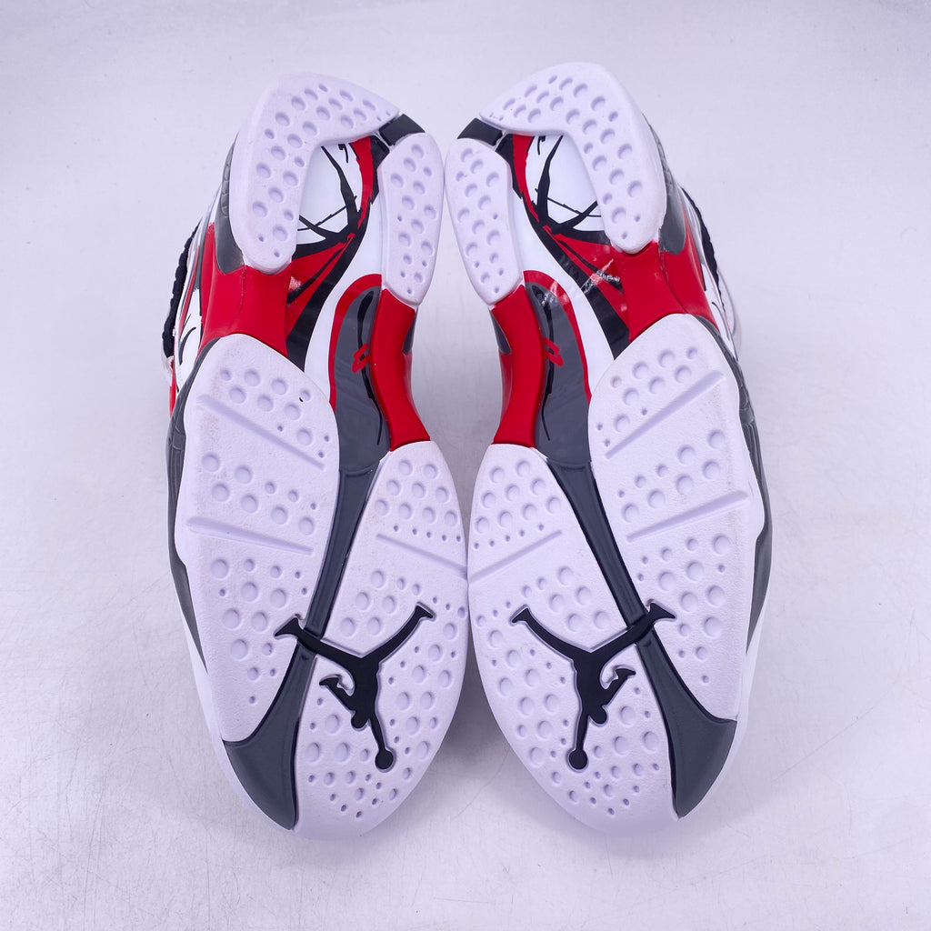 Air Jordan 8 Retro "White True Red" 2025 New Size 10