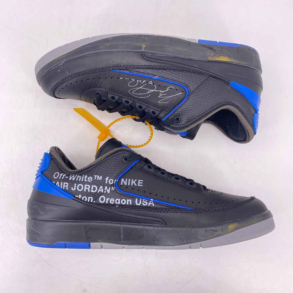 Air Jordan 2 Retro SP "Ow Black Blue" 2021 Used Size 10.5