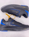 Air Jordan 2 Retro SP "Ow Black Blue" 2021 Used Size 10.5