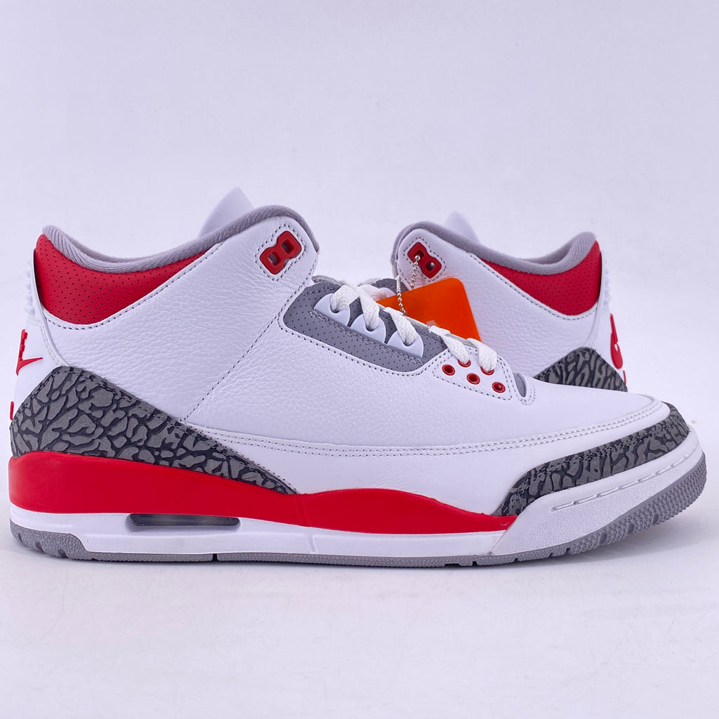 Air Jordan 3 Retro "Fire Red" 2022 New Size 11.5