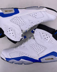 Air Jordan 6 Retro "Sport Blue" 2014 New Size 9.5