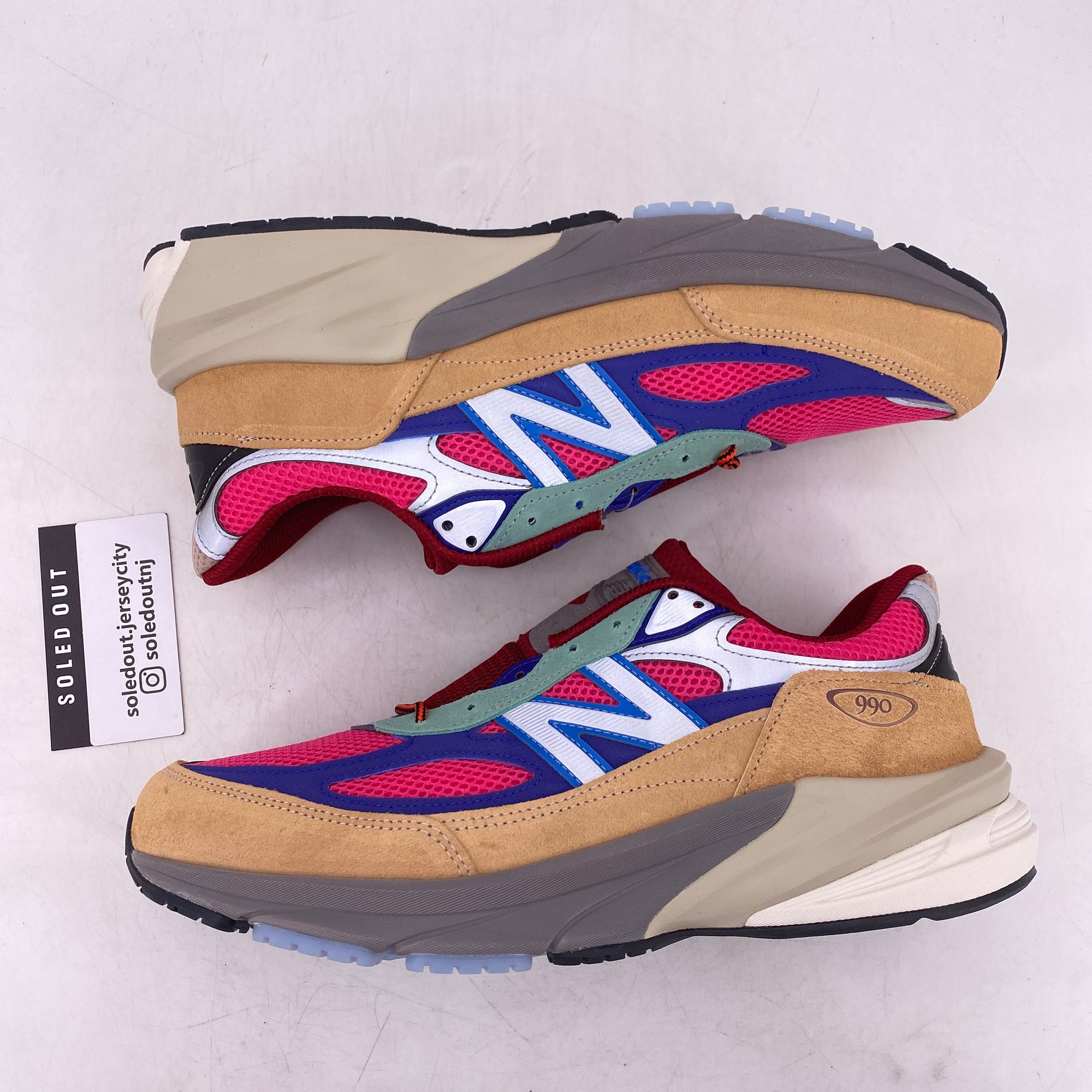 New Balance 990v6 &quot;Action Bronson Ainozama&quot; 2025 New Size 10.5