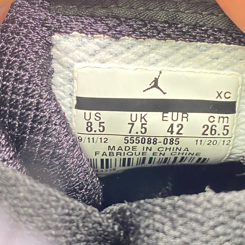 Air Jordan 1 Retro High "Black Royal Blue" 2013 Used Size 8.5