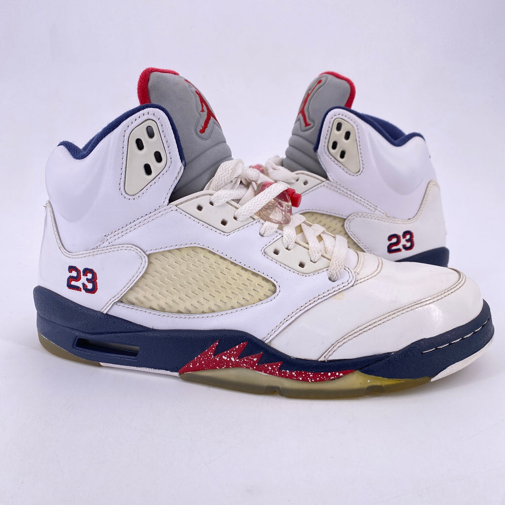 Air Jordan 5 Retro "Independence Day" 2011 Used Size 9.5