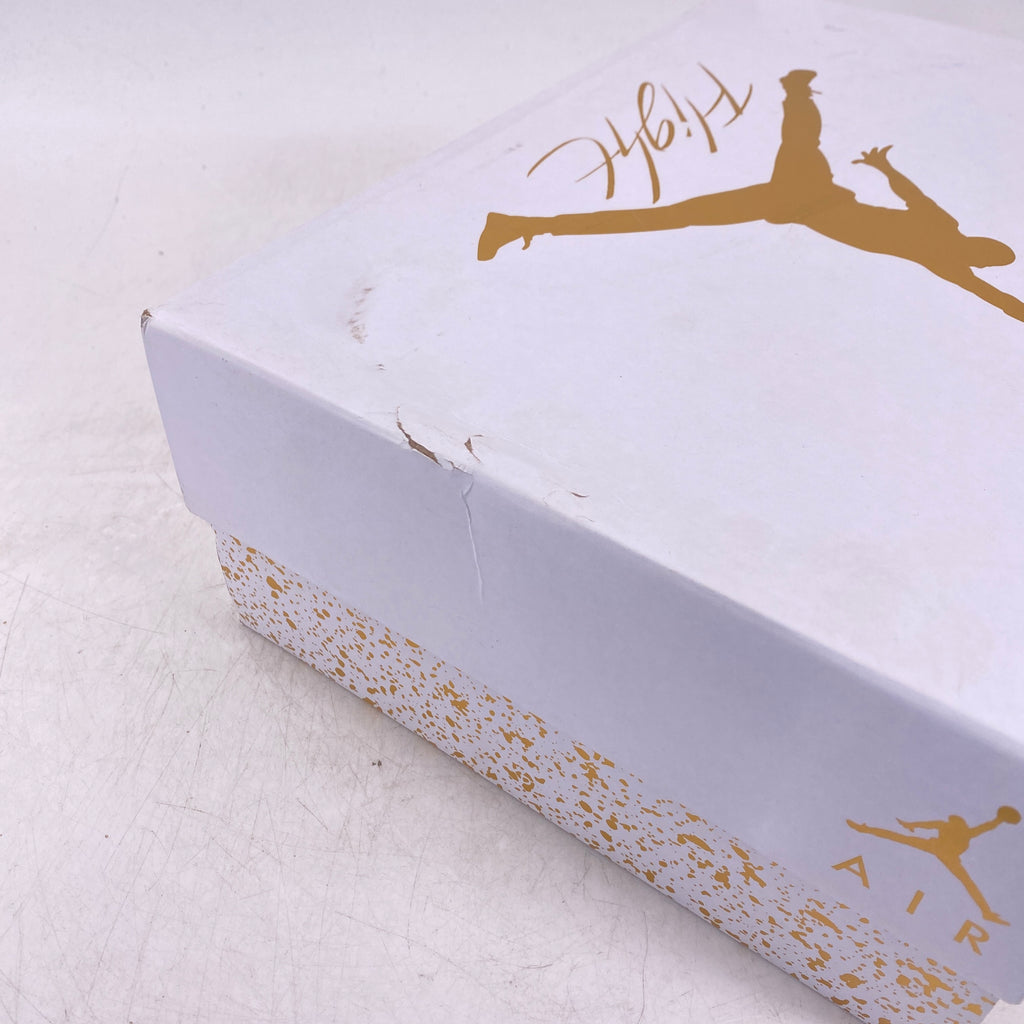 Air Jordan (W) 4 Retro "Metallic Gold" 2024 New Size 10.5W