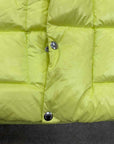 Moncler puffer jacket "GIUBBOTTO" Neon Used Size 4