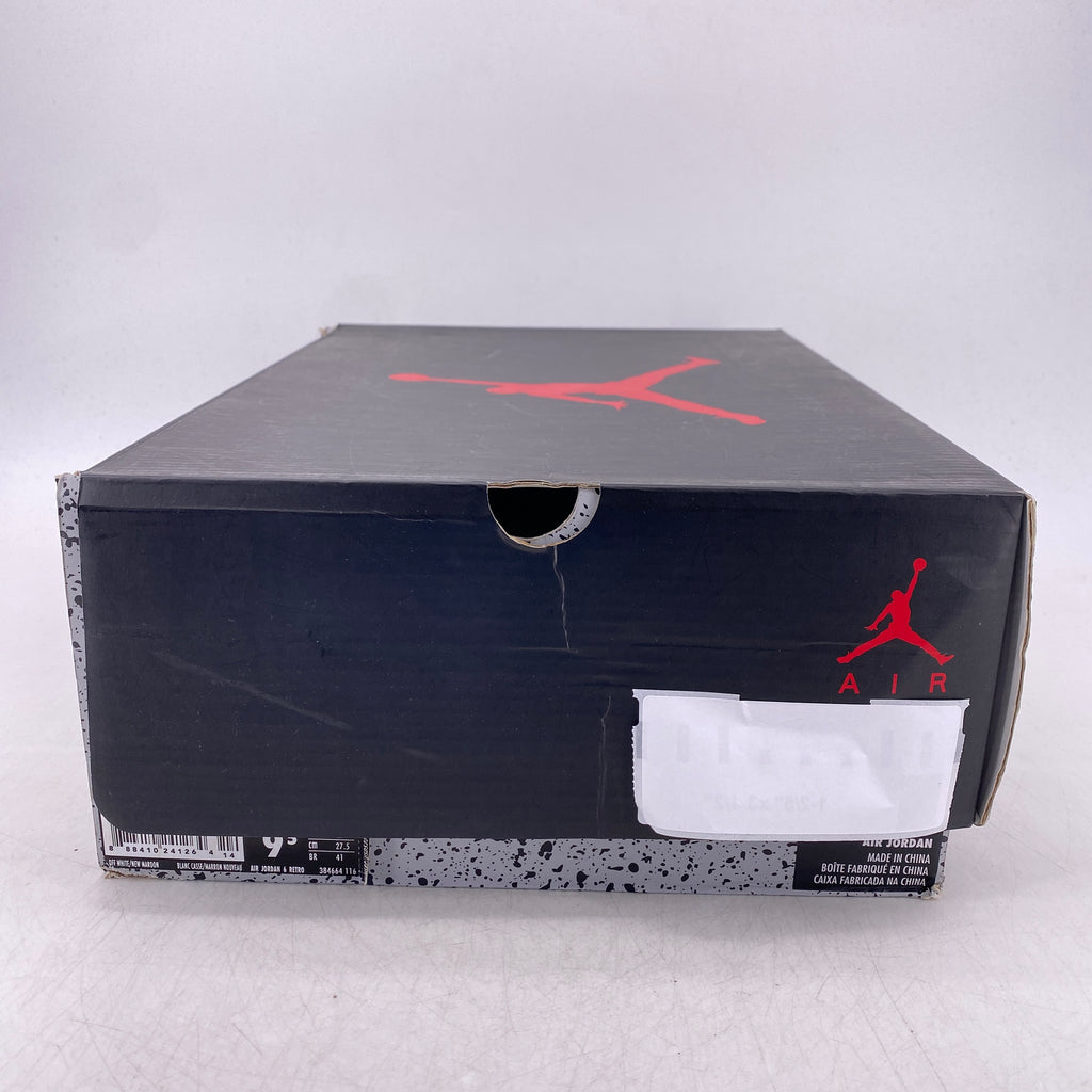 Air Jordan 6 Retro "Maroon" 2015 New Size 9.5