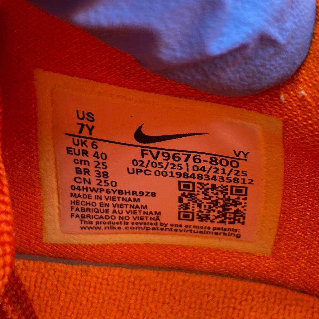 Nike (GS) Kobe 6 Protro "Total Orange" 2025 Used Size 7Y