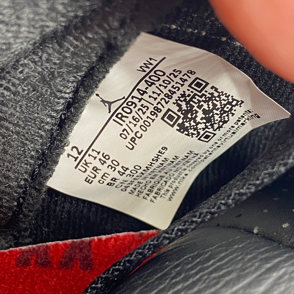 Air Jordan 3 Retro "Levis Black Denim" 2026 New Size 12