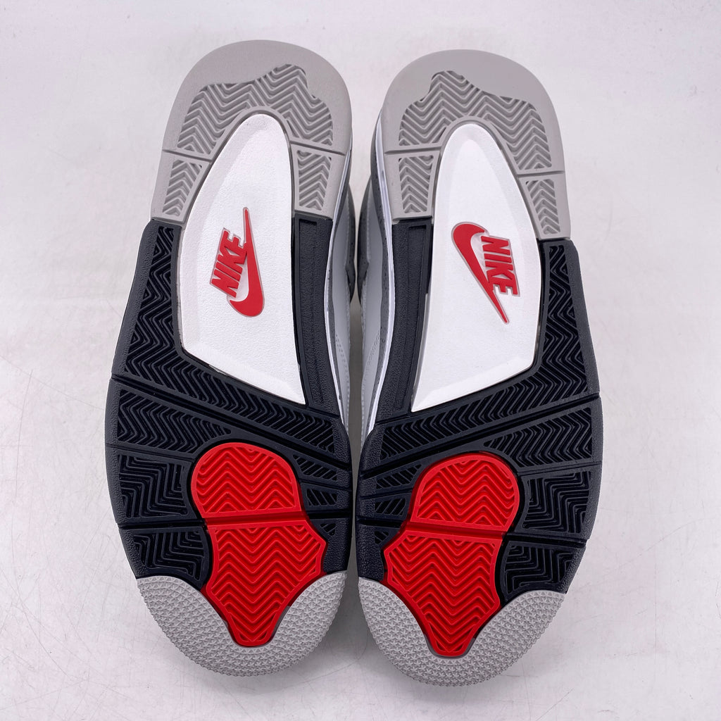 Air Jordan 4 Retro "White Cement" 2025 New Size 9