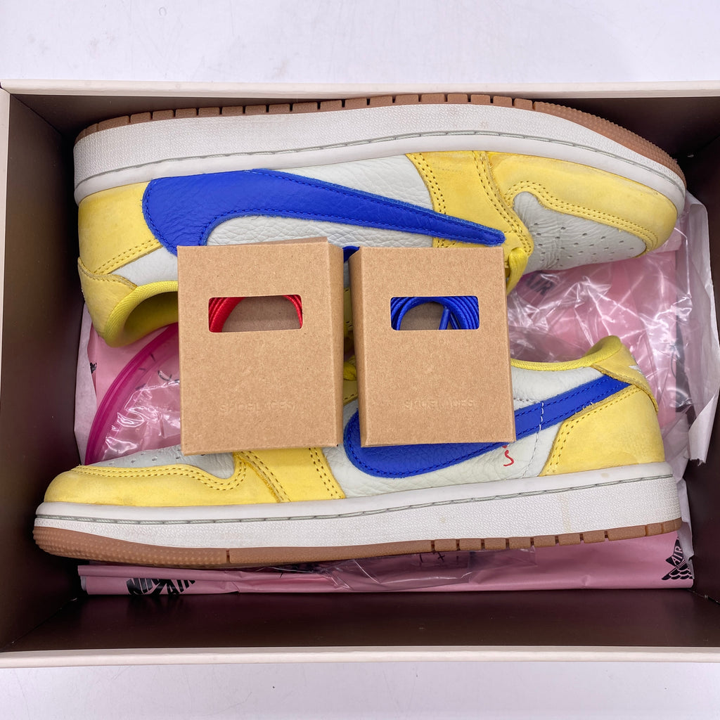 Air Jordan (W) 1 Low OG "Canary" 2024 Used Size 7.5W