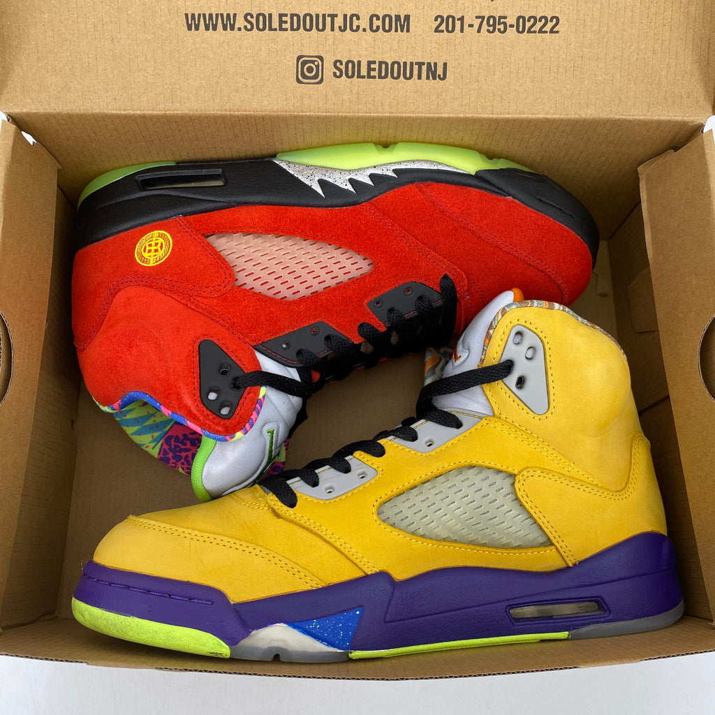 Air Jordan 5 Retro "What The" 2020 Used Size 8.5