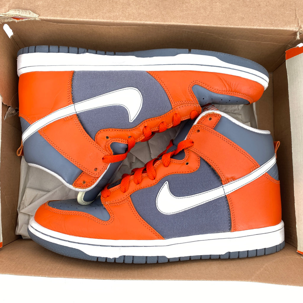 Nike Dunk High "College Orange" 2006 Used Size 9.5