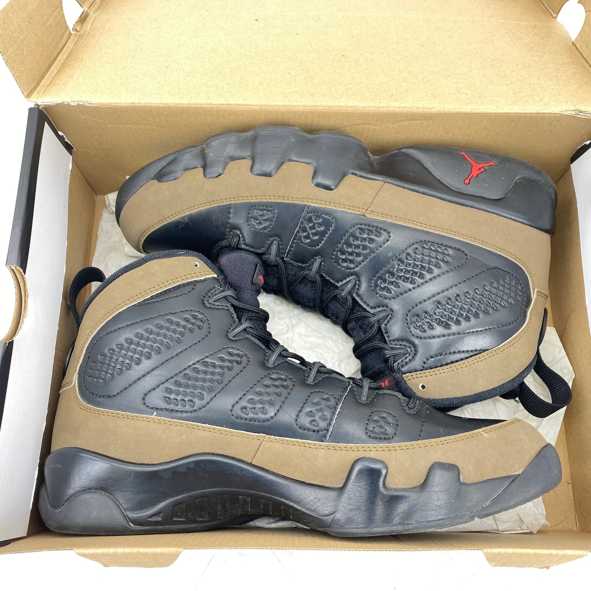 Air Jordan 9 Retro &quot;Olive&quot; 2012 Used Size 9