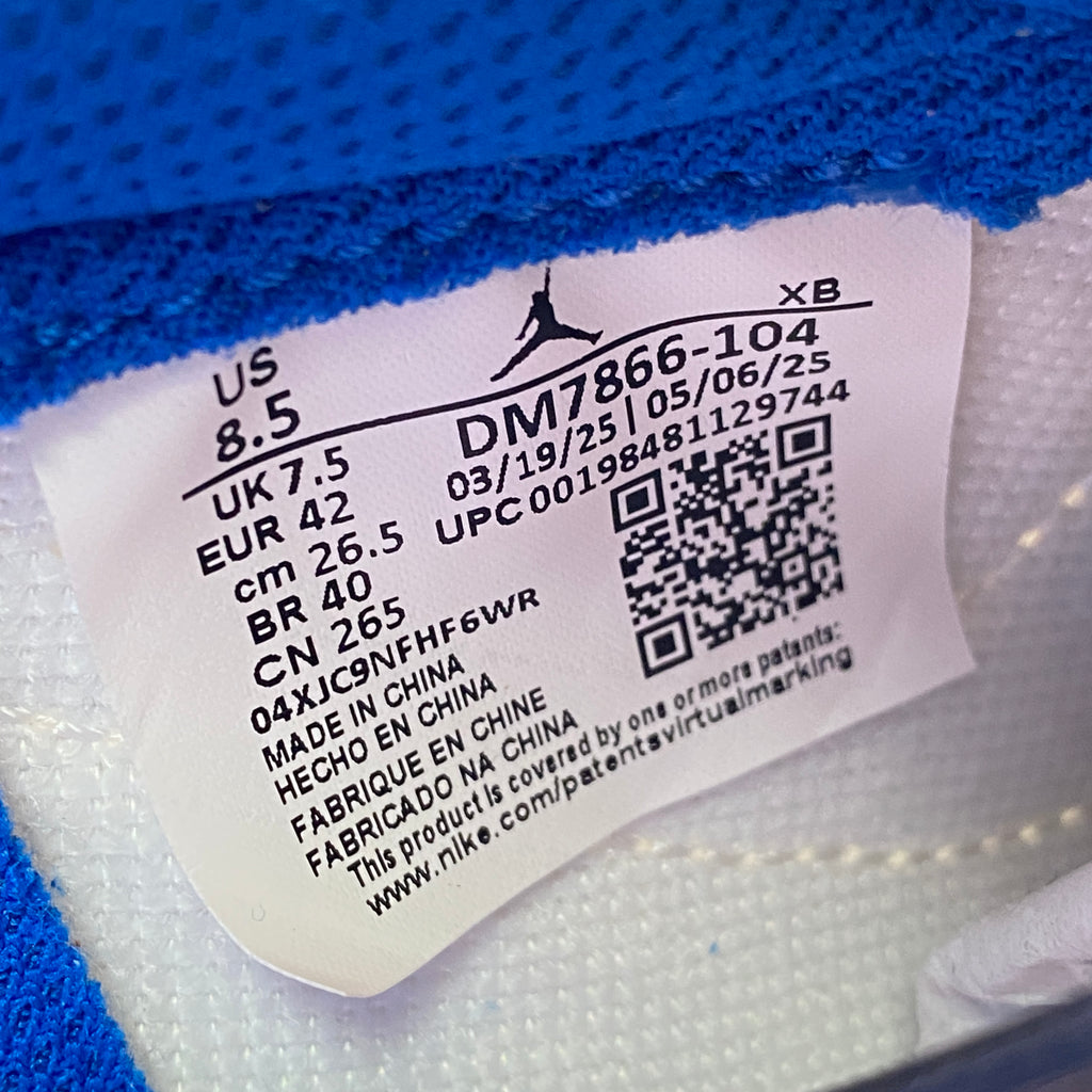 Air Jordan 1 Retro Low "Travis Fragment Military Blue" 2025 New Size 8.5