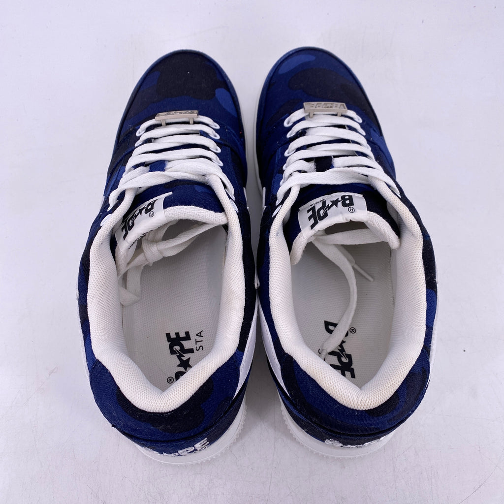 Bape Bapesta "Color Camo Navy" 2018 Used Size 12