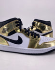 Air Jordan 1 Mid SE "Metallic Gold" 2020 New Size 8