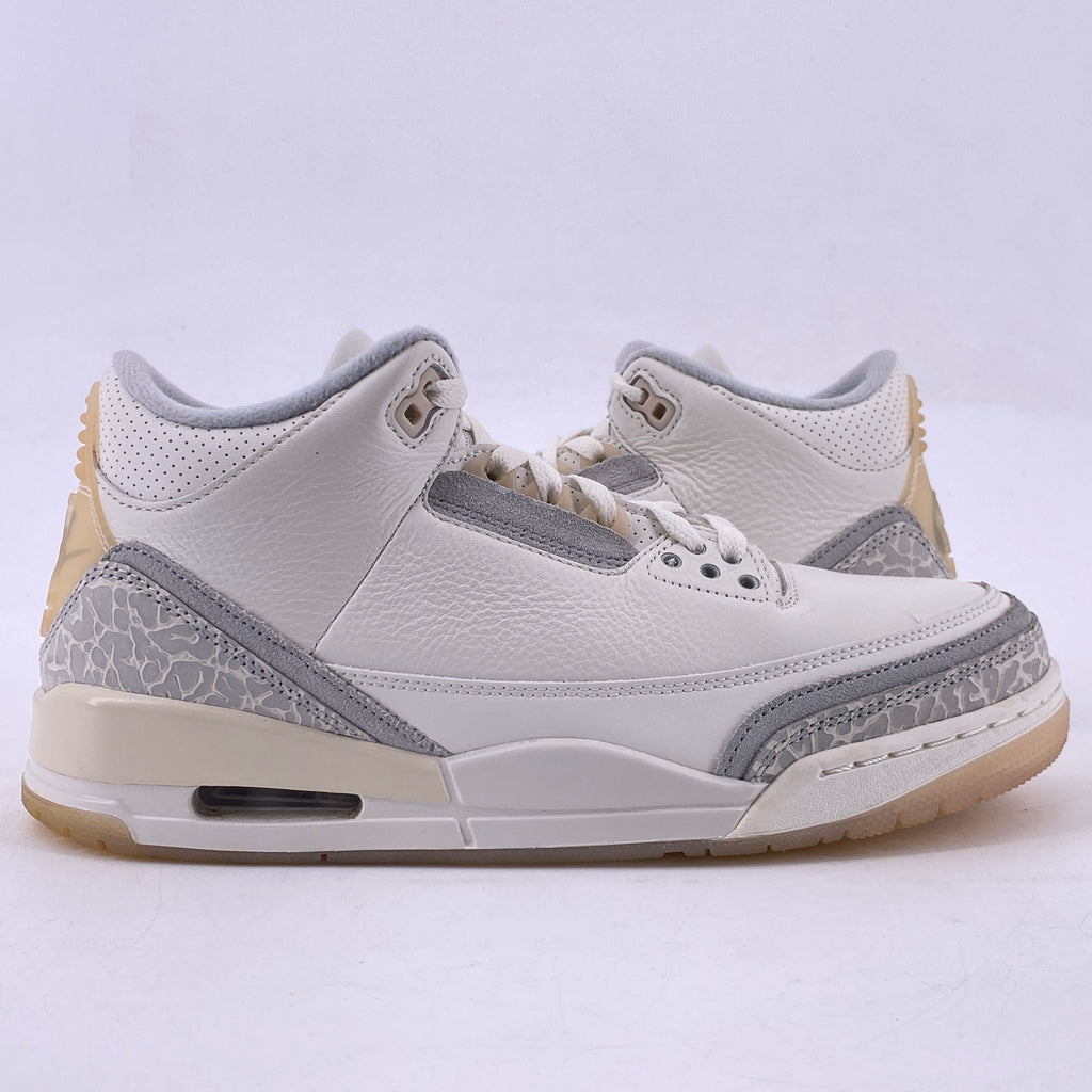 Air Jordan 3 Retro "Craft Ivory" 2024 Used Size 8.5