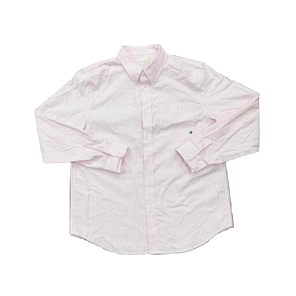 Aime Leon Dore Button Up "STRIPE" Pink New Size XL