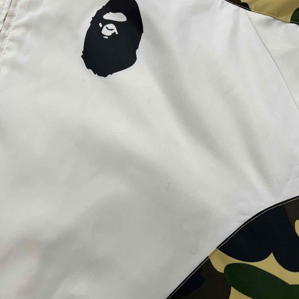 Bape Track Jacket "1ST CAMO STAND COLLAR" Green Used Size XL