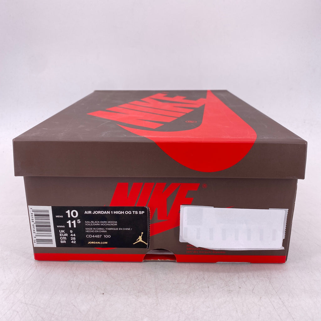 Air Jordan 1 Retro High OG "Travis Scott Mocha" 2019 New (Cond) Size 10