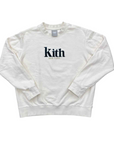 Kith Crewneck Sweater "JANE" Cream Used Size L (W)