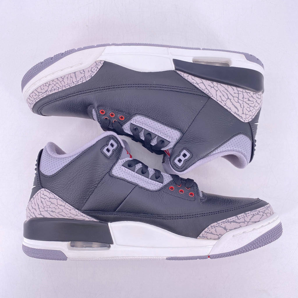 Air Jordan 3 Retro "Black Cement" 2024 New Size 10.5
