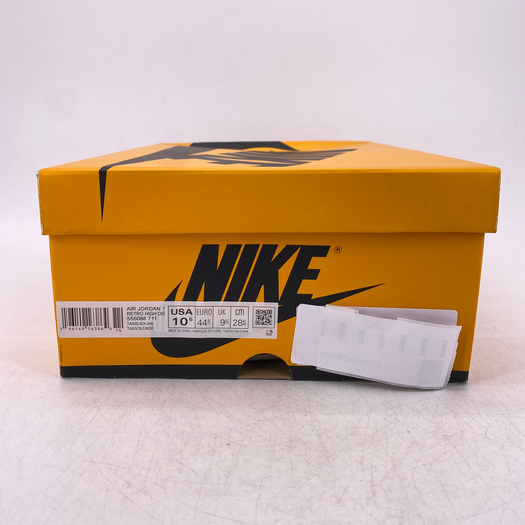 Air Jordan 1 Retro High OG "Taxi" 2022 New Size 10.5