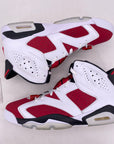 Air Jordan 6 Retro "Carmine" 2021 Used Size 11.5