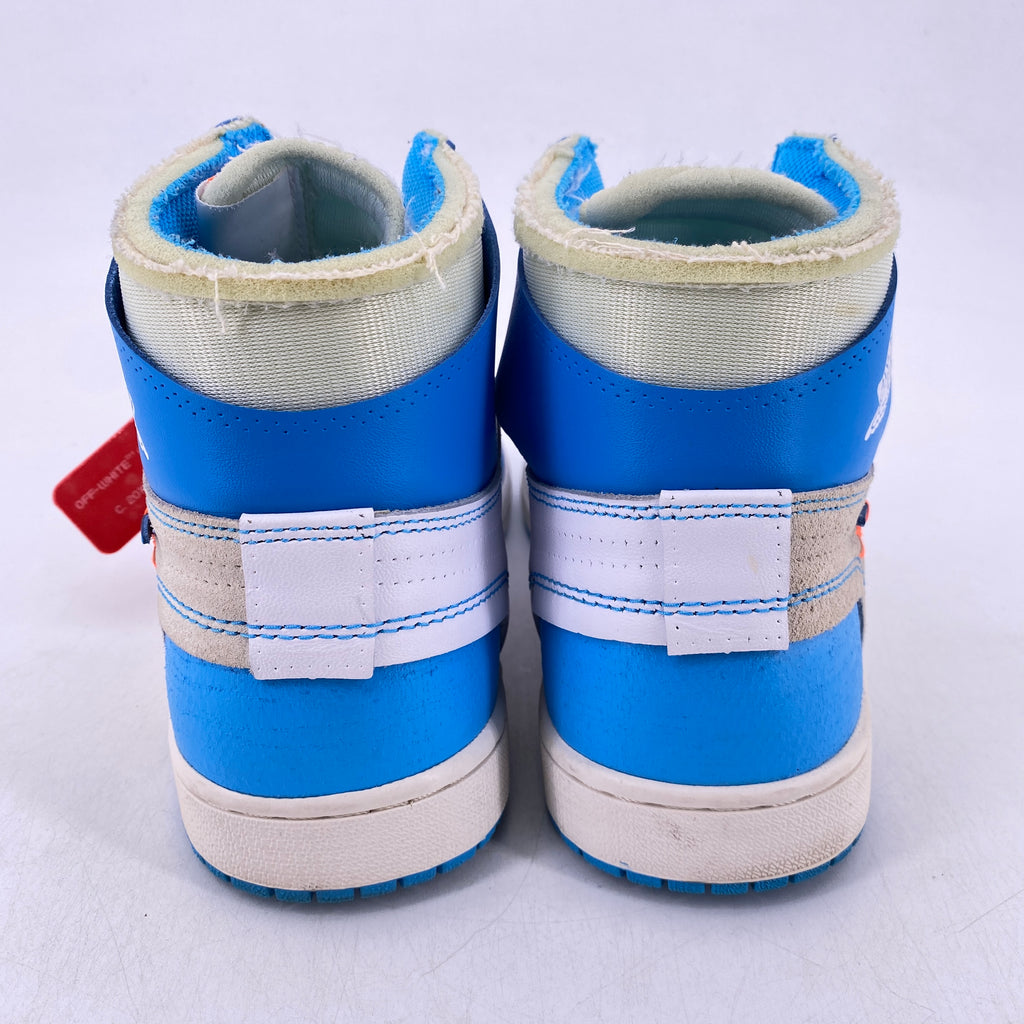 Air Jordan 1 Retro High "Off White Unc" 2018 Used Size 10.5