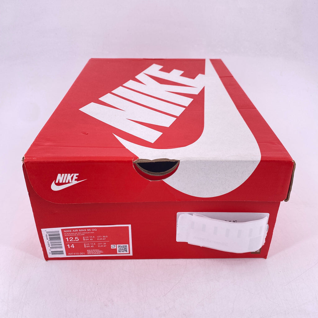 Nike Air Max 95 "Big Bubble Solar Red 2.0" 2025 New Size 12.5
