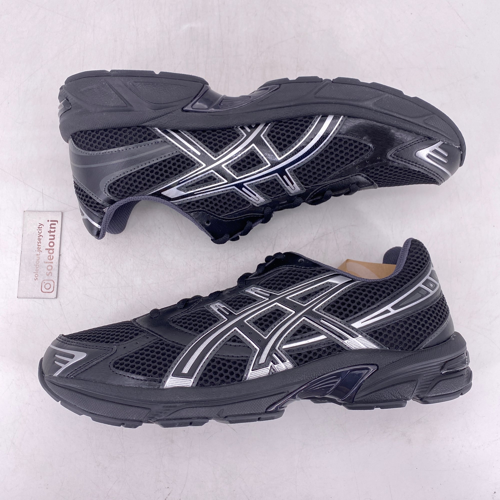 Asics Gel-1130 &quot;Black Pure Silver&quot; 2023 New Size 11