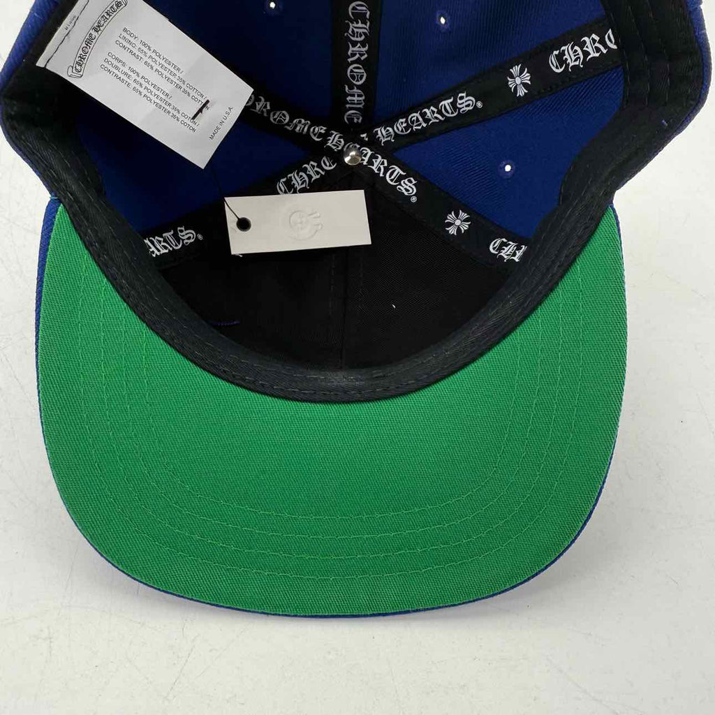 Chrome Hearts Snapback "BASEBALL" New Blue Size OS