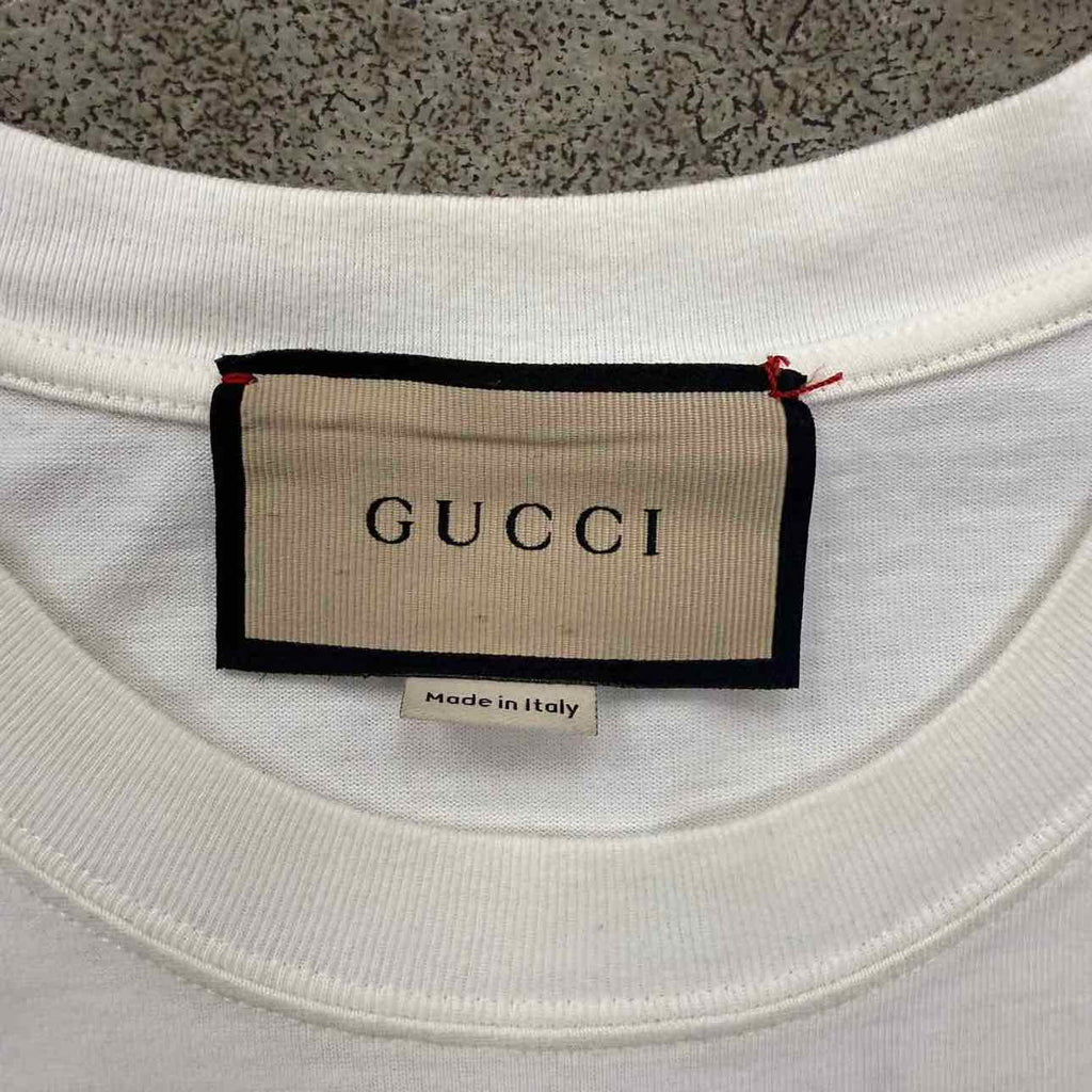 Gucci T-Shirt "ORIGINAL GG" White Used Size M
