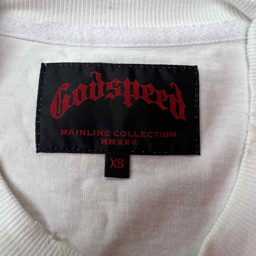 Godspeed T-Shirt "GS LOGO" White Used Size XS
