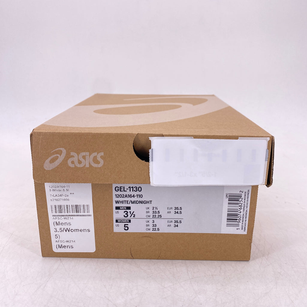Asics Gel-1130 "White Midnight"  New Size 3.5