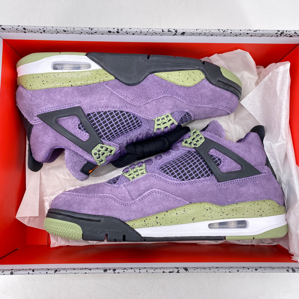 Air Jordan (W) 4 Retro "Canyon Purple" 2022 New Size 9W
