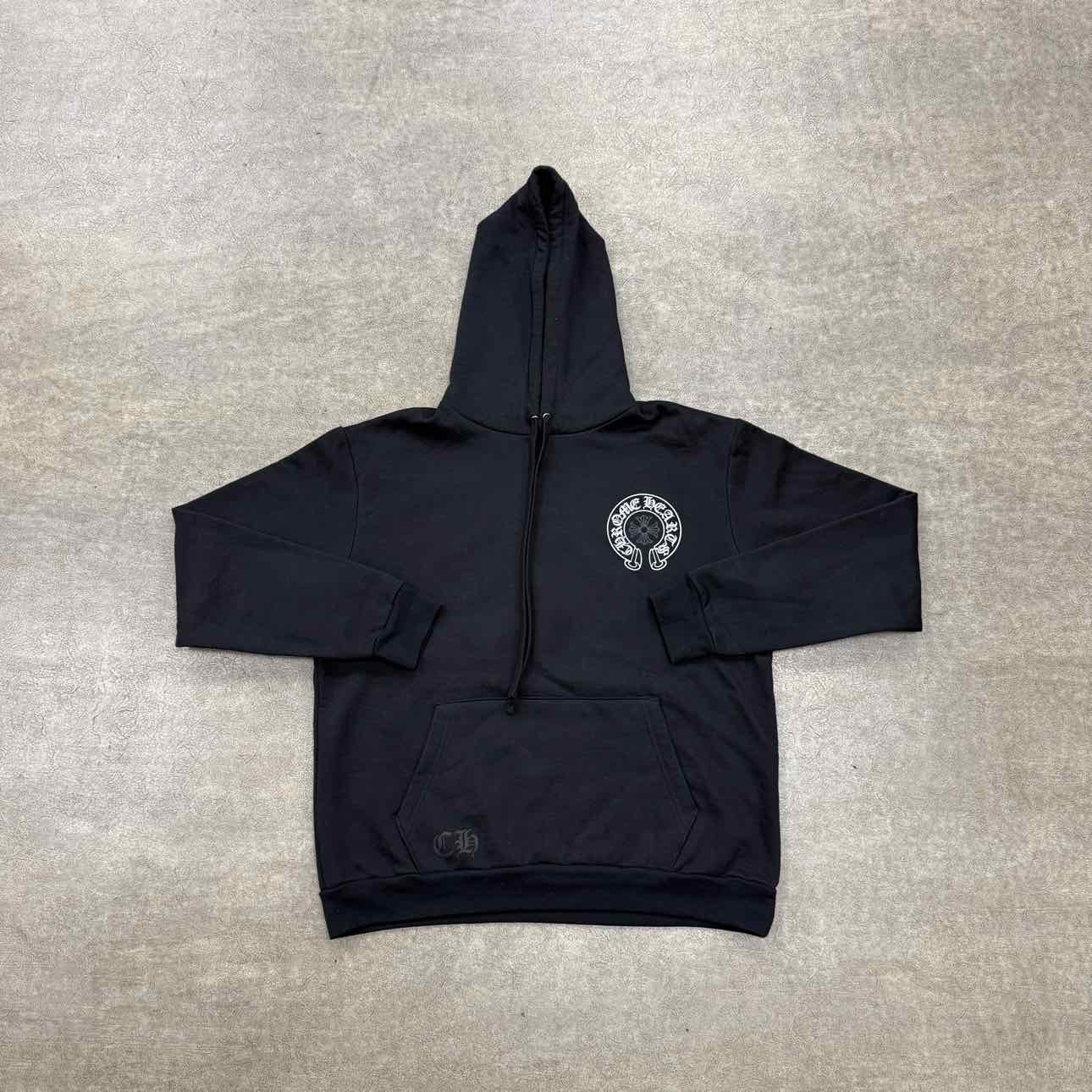 Chrome Hearts Hoodie &quot;LAS VEGAS&quot; Black Used Size M