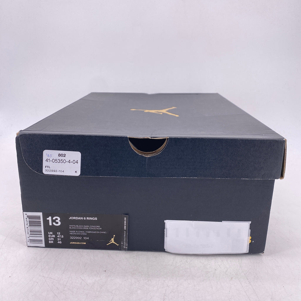 Air Jordan 6 Rings "Concord" 2018 Used Size 13