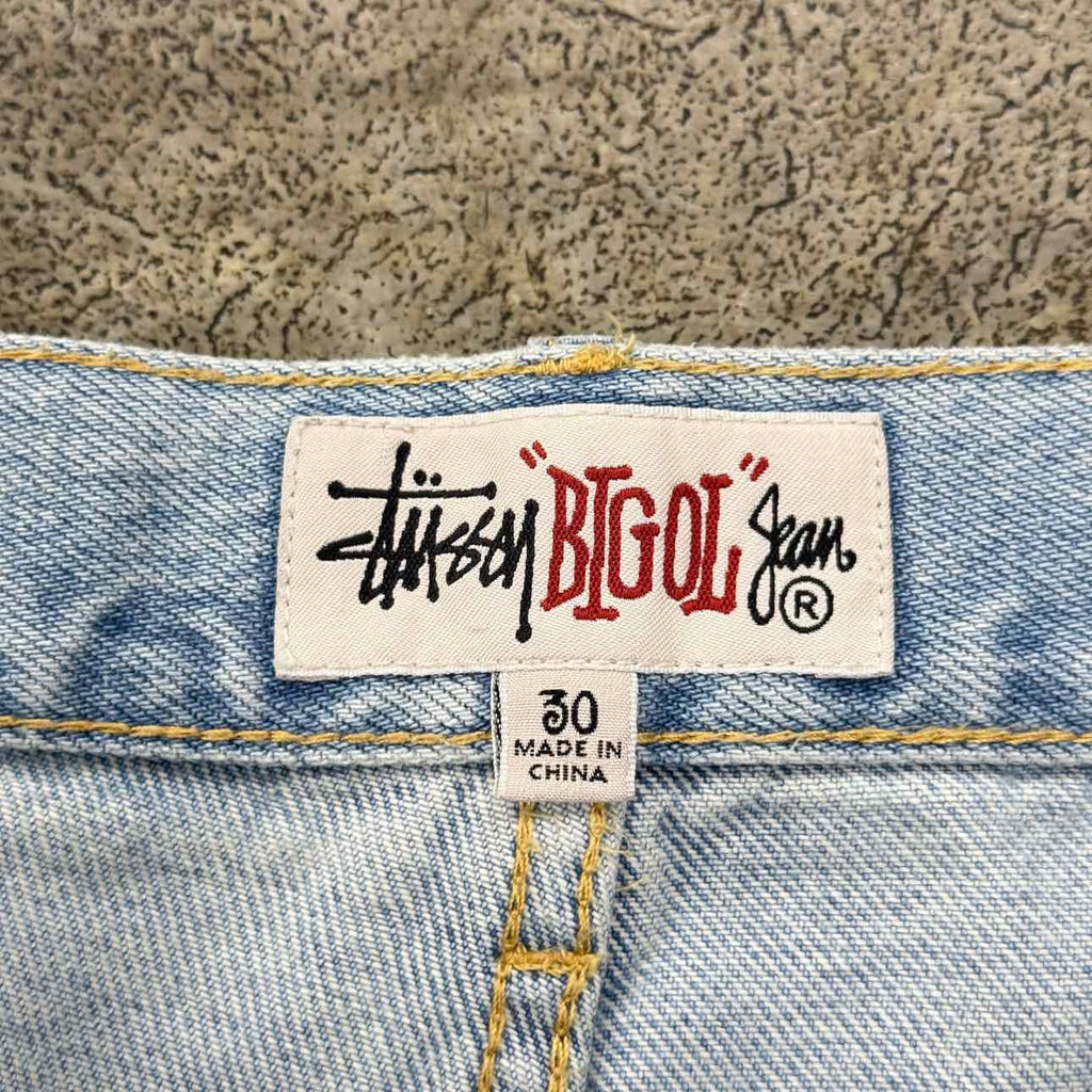 Stussy Jeans "BIG OL' JEAN" Blue Used Size 30