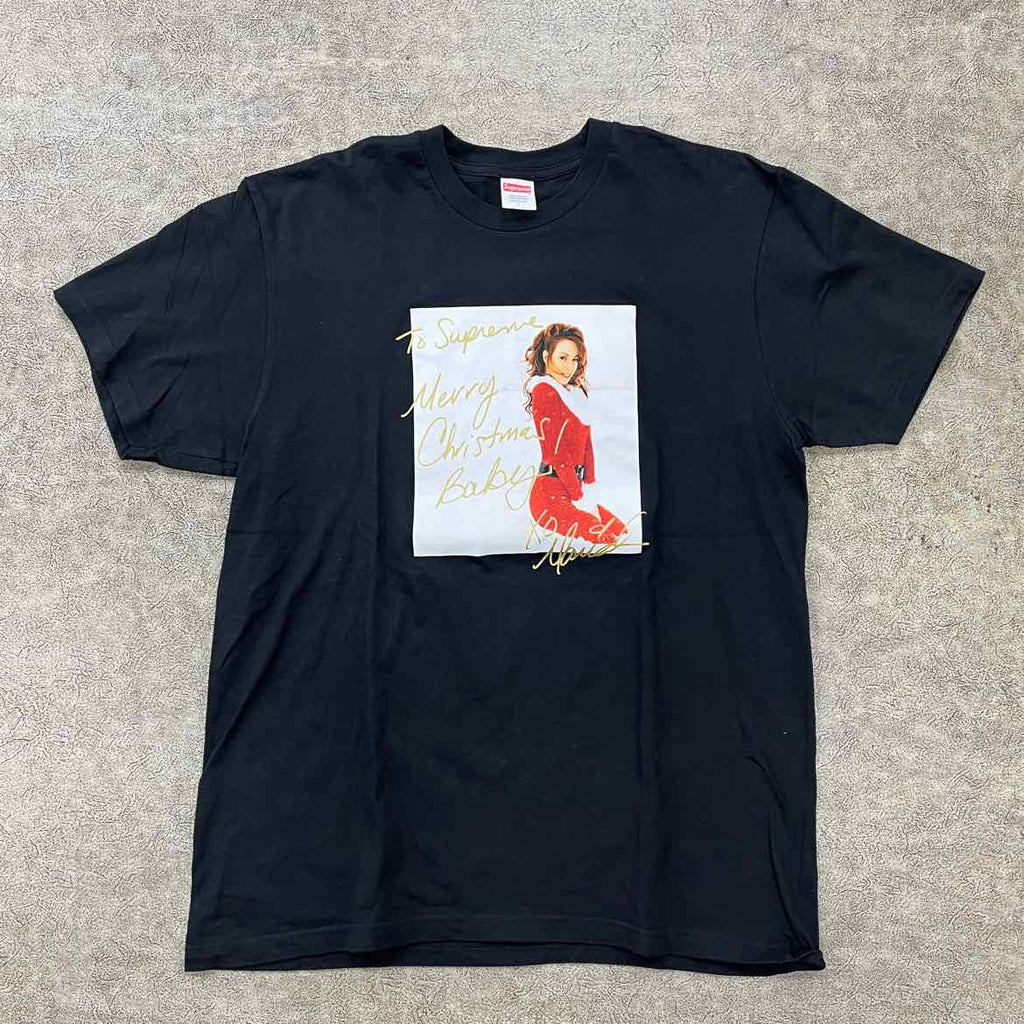 Supreme T-Shirt "MARIAH CAREY" Black Used Size L