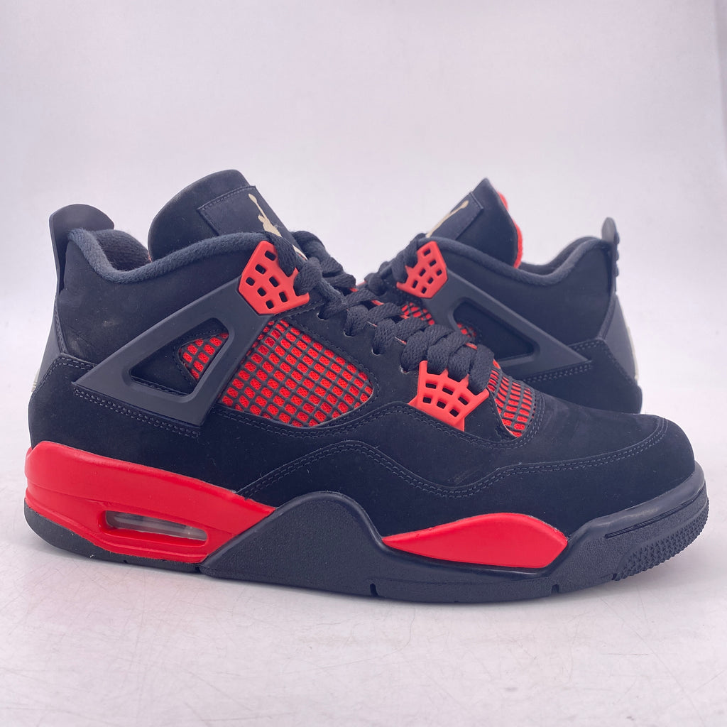 Air Jordan 4 Retro "Red Thunder" 2022 Used Size 9