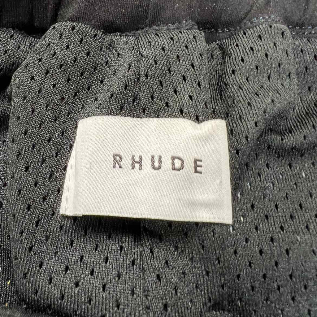 Rhude Shorts "BASKETBALL" Blue Used Size 2XL