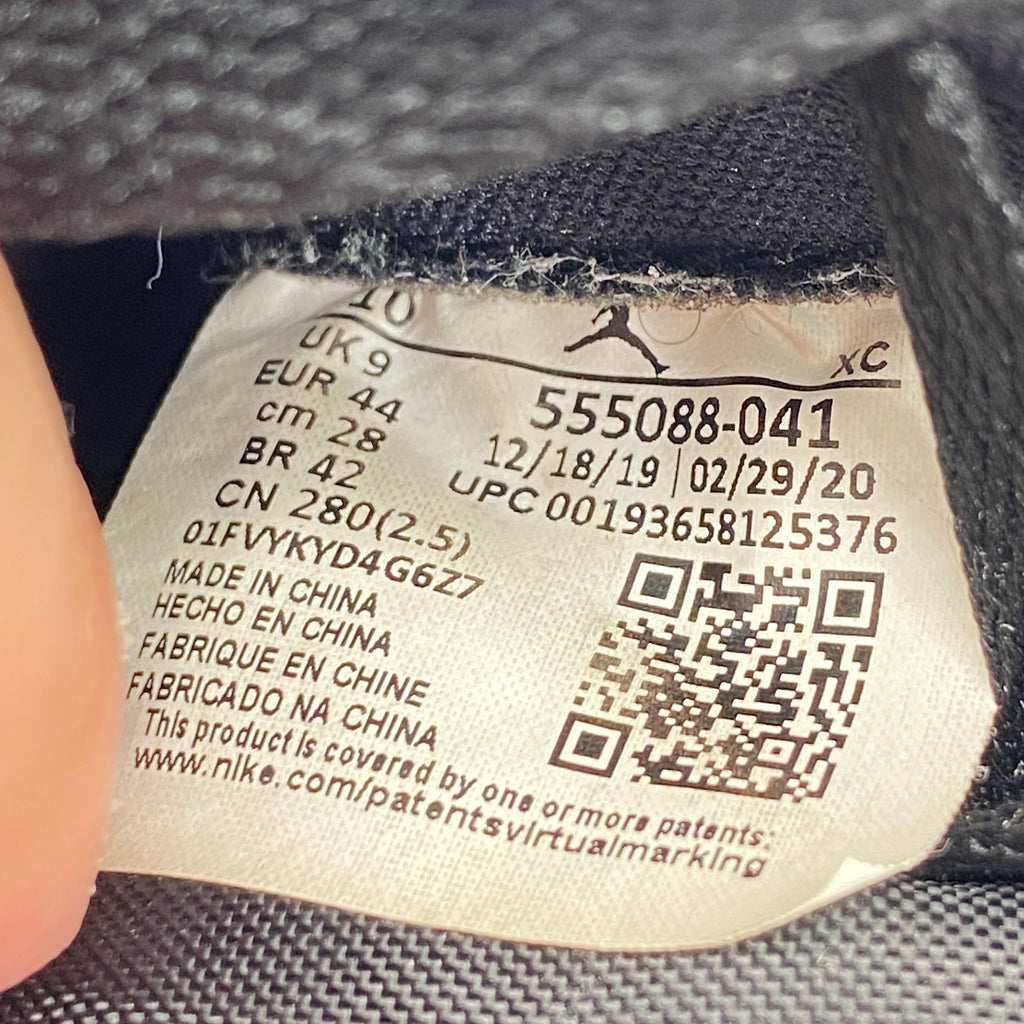 Air Jordan 1 Retro High OG "Royal Toe" 2020 Used Size 10