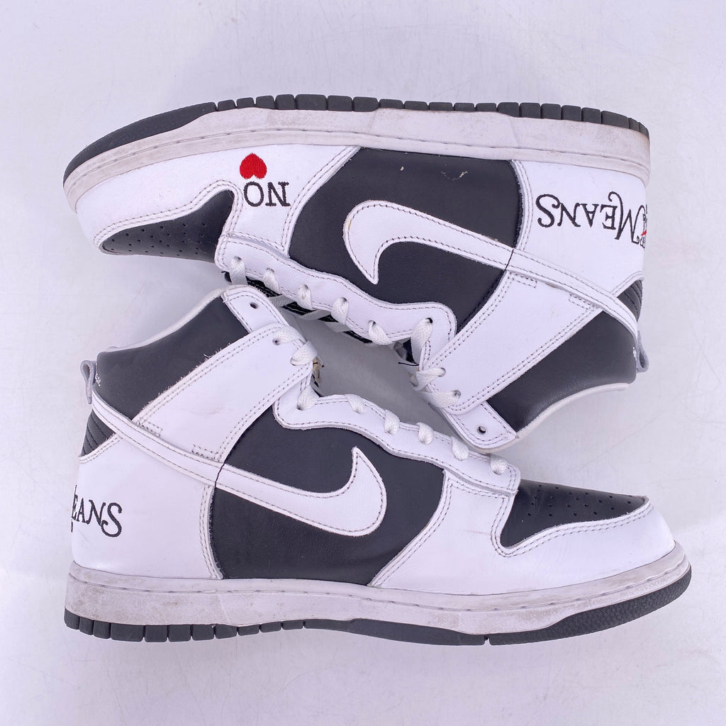 Nike SB Dunk High "By Any Means Black" 2022 Used Size 9.5