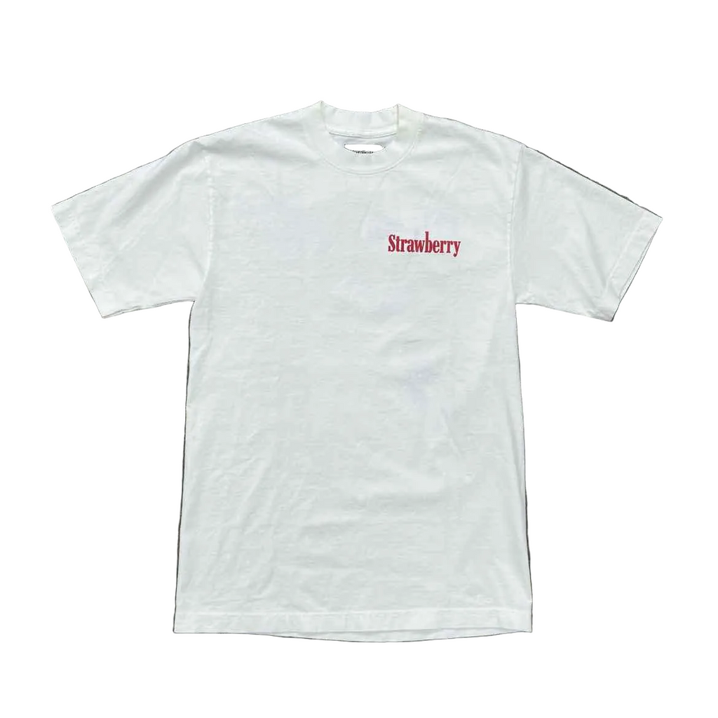 STRAWBERRY T-Shirt "COWBOY" Cream New Size S