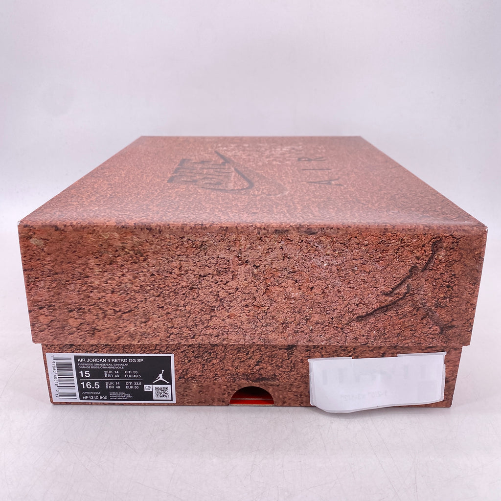 Air Jordan 4 Retro "Brick By Brick" 2025 New Size 15